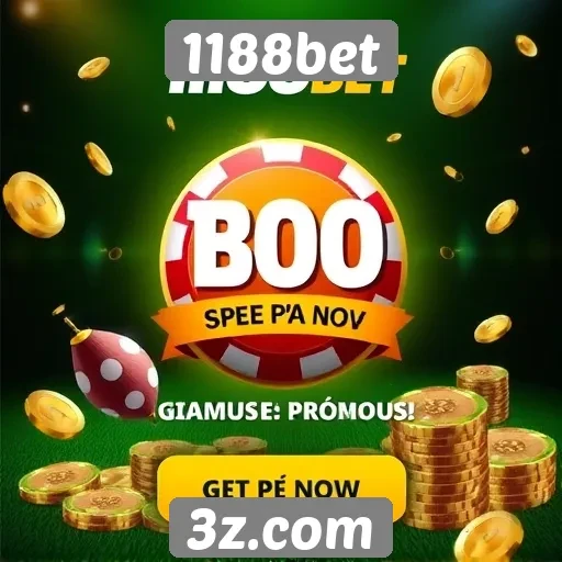 Novidades de bônus e promoções no 1188bet