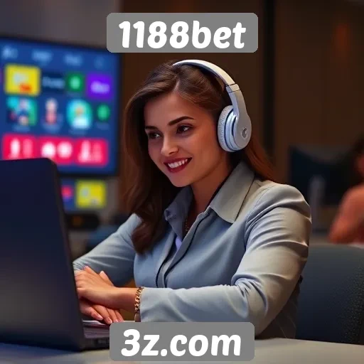 Atendimento ao cliente na plataforma 1188bet