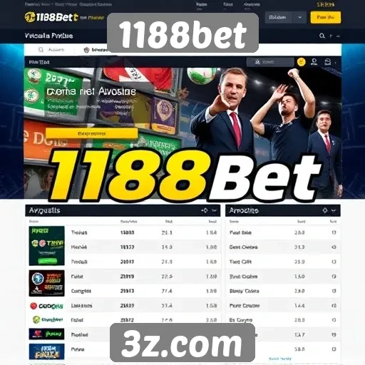 Avaliação da plataforma de apostas do 1188bet